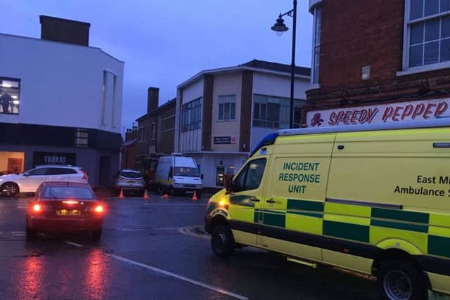 Photos from the scene on West Street. Supplied by On Time Transport. EMN-180330-093954001