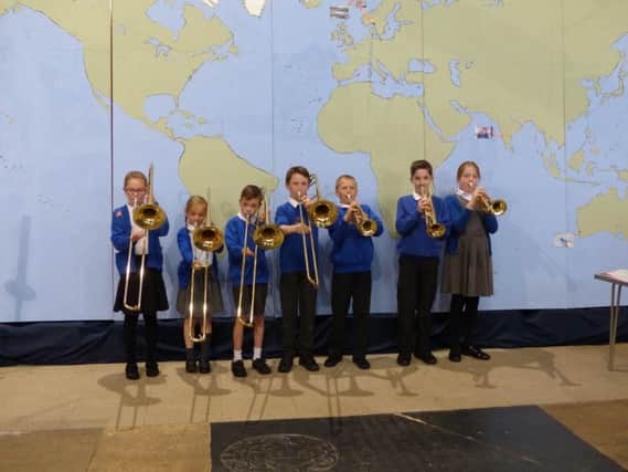 Horncastle Primary School trumpets performing at last year's event EMN-180304-093148001