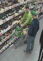 The second CCTV image released by police.