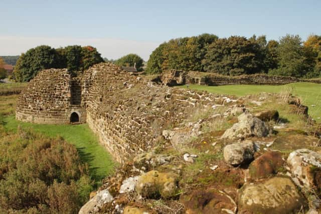 The ruins of Bolingbroke Castle.