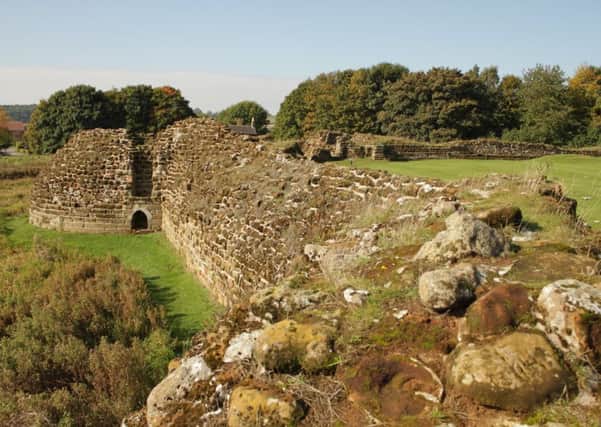 The ruins of Bolingbroke Castle.