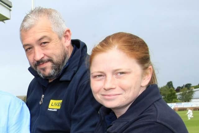 Sleaford LIVES members Marie Roffey and Andrew Robinson. EMN-180304-134036001