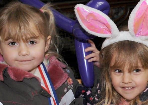Eliza and Ruby Hughes pictured two years ago. EMN-180304-133219001