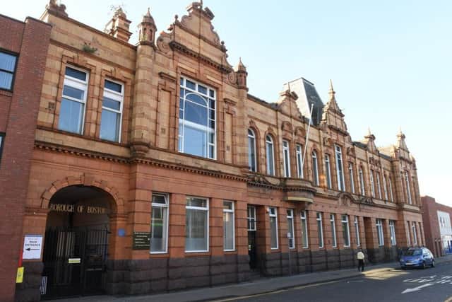 Boston Borough Council offices.