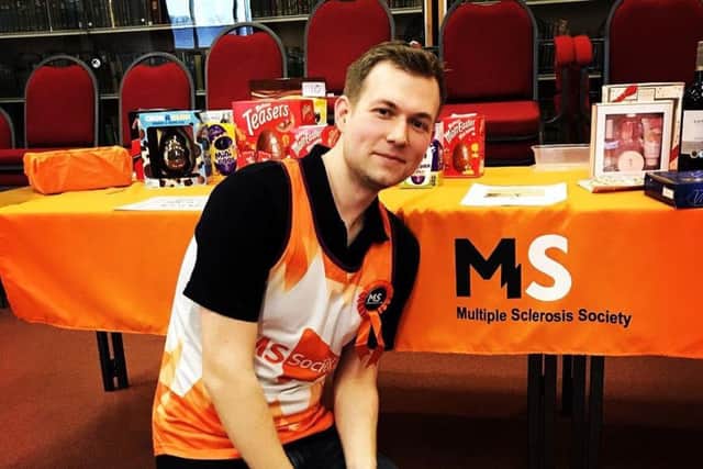 Greg Skipworth is running the London Marathon to raise money for the Multiple Sclerosis Society.