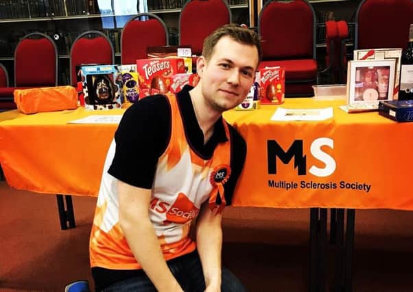 Greg Skipworth is running the London Marathon to raise money for the Multiple Sclerosis Society.