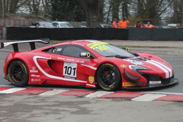 The Balfe Motorsport McLaren 650S GT3 came through early season teething problems at Oulton Park EMN-180604-093559002
