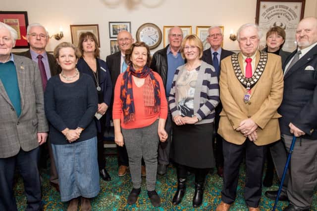 A cheque presentation took place at the Masonic Centre, in Horncastle.