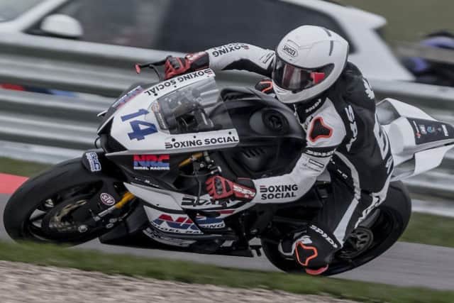 Tim Neave debuted with two top-10 finishs at Donington EMN-180904-104554002