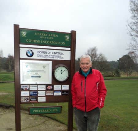 Club president Benny Hinchliffe was a popular winner of the Duckworth Trophy on Saturday EMN-180904-111317002