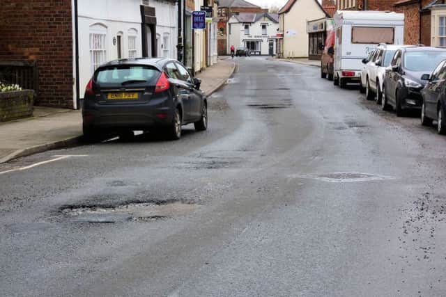 West Street is causing a 'hole' lot of trouble for residents.