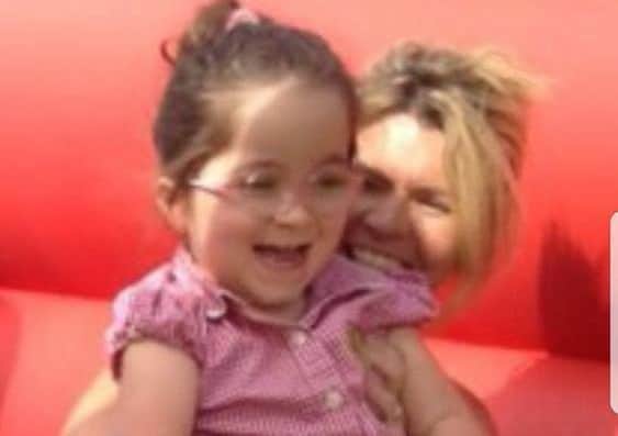 Leonie Hadley-Wilkinson with her one-on-one, Debbie Brant.