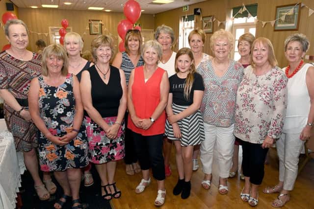 Sleaford Lionesses at their anniversary tea party last year to mark 40 years of the organisation. EMN-181004-130120001