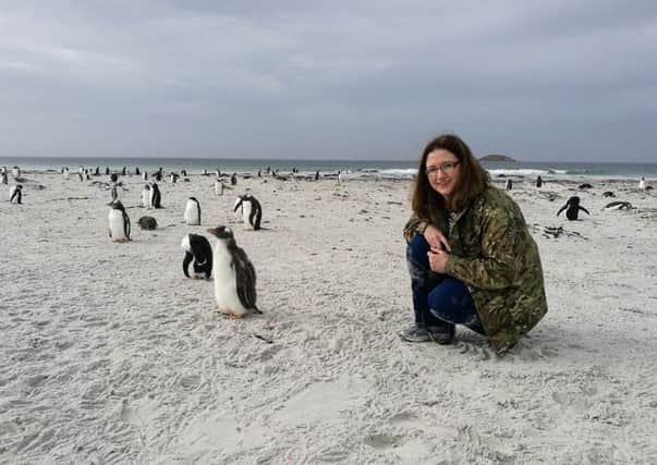 Befriending the locals. MP Caroline Johnson discovers her 'inner David Attenborough' with Falkland wildlife. EMN-181104-170719001