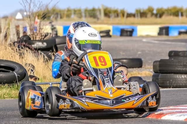 It was a difficult day, but Liam Hartley 19 (Cadwell) did just enough to hold onto his points lead in Cadet Libra class EMN-181204-163332002