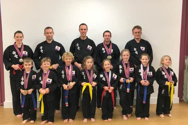 Some of the Sleaford Kuk Sul Won team. EMN-180417-154945001