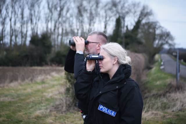 Lincolnshire Police continue to track down on hare coursing in the county. EMN-180416-134410001