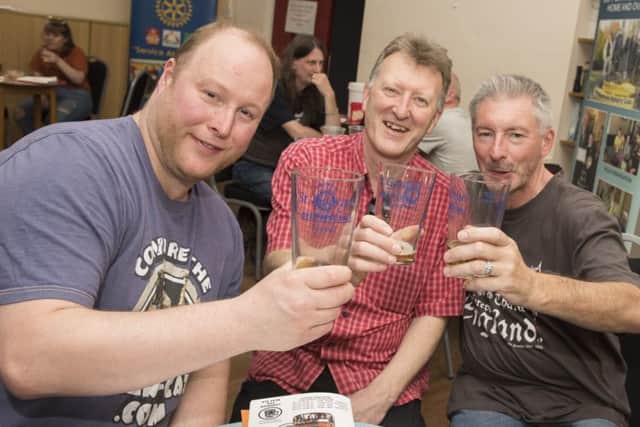 The Rotary Club of Sleaford Kesteven hold their St GeirgeÂ¬"s Beer Festival at St DenyÂ¬"s Church Room, Sleaford Picture: Sarah Washbournwww.yellowbellyphotos.com NNN-180421-214517002