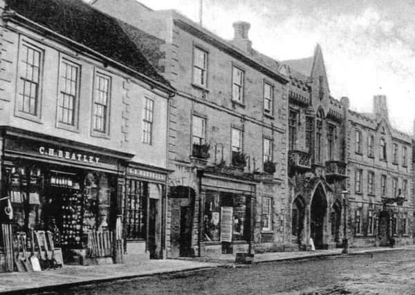 How they used to look and could look again, the buildings along Market Place in Sleaford. EMN-180420-114131001