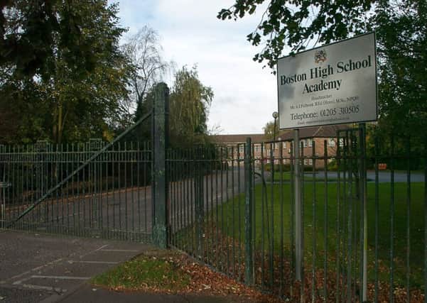 Still 'good', according to Ofsted ... Boston High School.