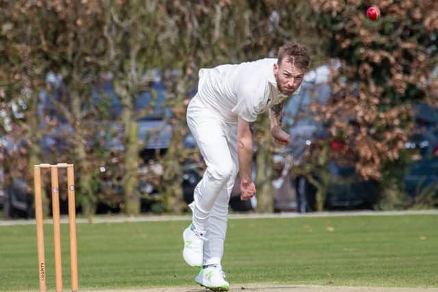 Joe Irving in action for Woodhall. Photo: David Dales.