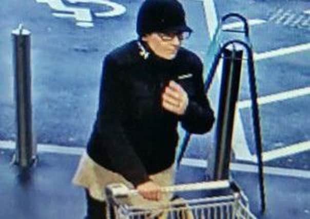 Police believe this woman may be able to help them with an investigation into the theft of alcohol from M&S in Skegness. ANL-180424-145243001
