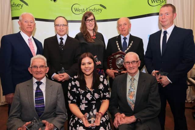 West Lindsey Community Awards - winners from the night. EMN-180424-150820001