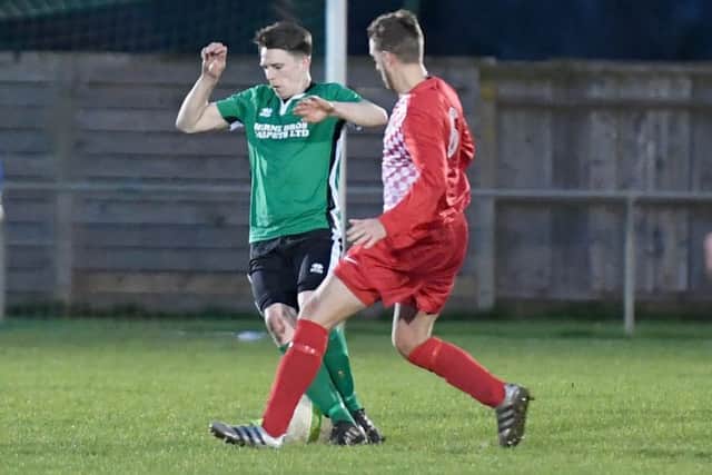 Simon Bolland's third goal of the season gave Town wriggle room against Chenecks EMN-180430-160035002
