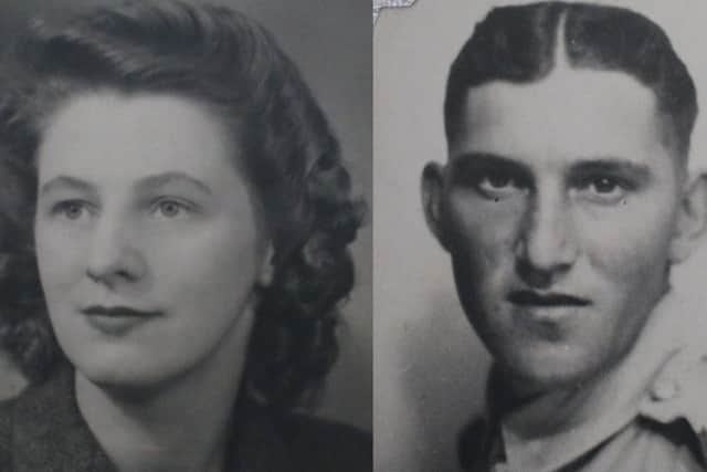 The couple in their younger days.
