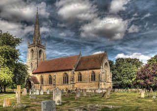 St Lawrence Church, Revesby. ANL-180425-144026001