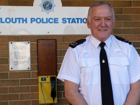 Dave Leyland at Louth Police Station.