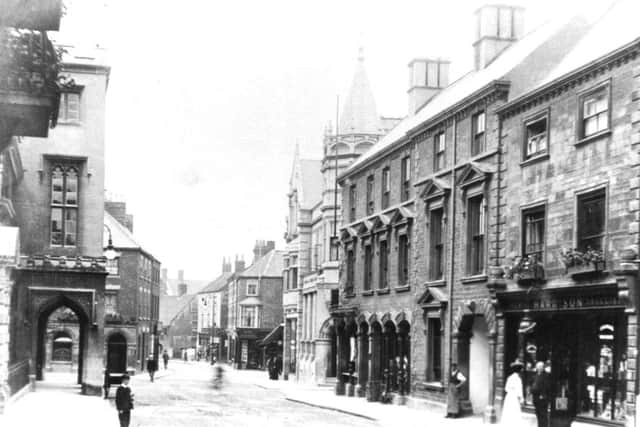 The Northgate street scene from Victorian/Edwardian times. EMN-180426-134903001