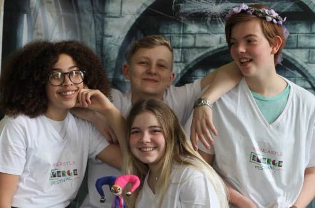 Students from Banovallum got involved in the Emerge Festival. EMN-180426-143541001