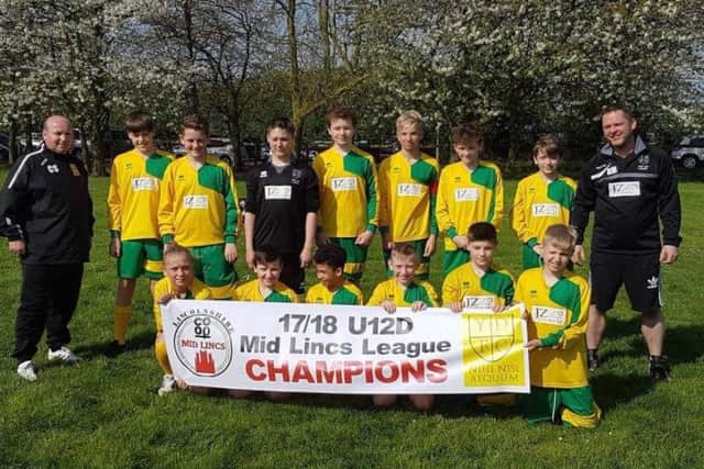Young Dons under 12s.