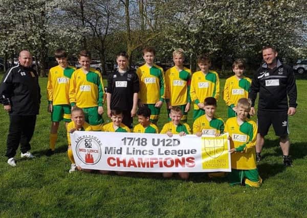Young Dons under 12s.