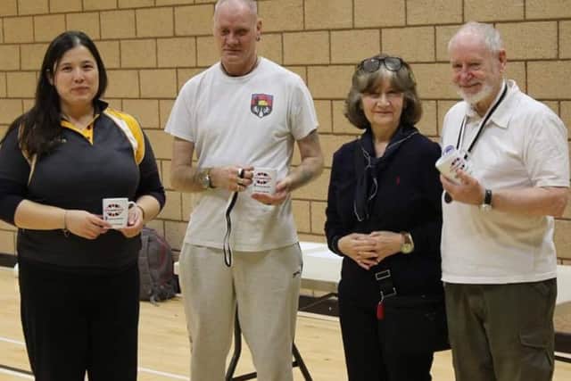 Stuart Rodgers (second left) was part of the successful VI team EMN-180427-120603002