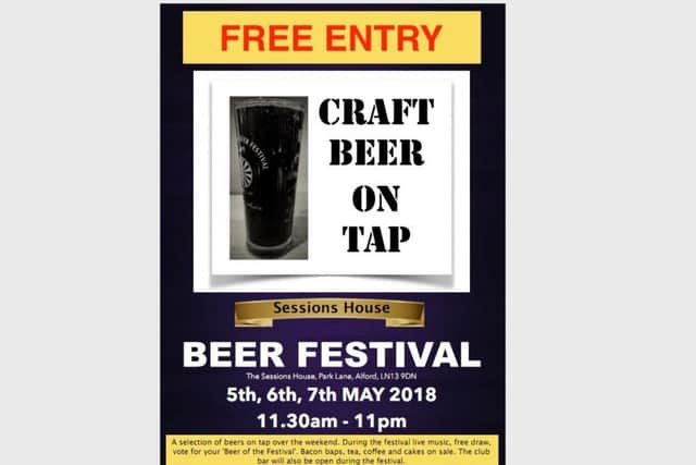 The festival leaflet.
