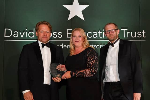 King Edward V1 Academy, Spilsby, received the Outstanding Academy Fundraising for the Inspiration Fund Award. ANL-180427-162752001