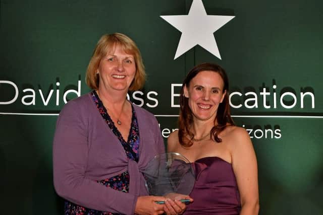 Kate Bishop, of Eresby School, Spilsby, received the Outstanding Teacher in Special Education Award. ANL-180427-162729001