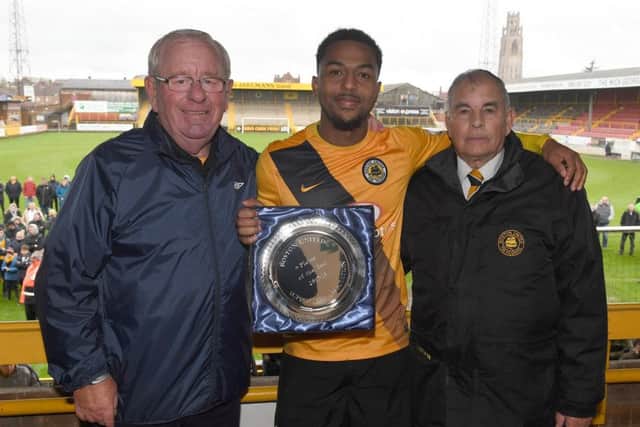 Boston Town Player of the Year awards.