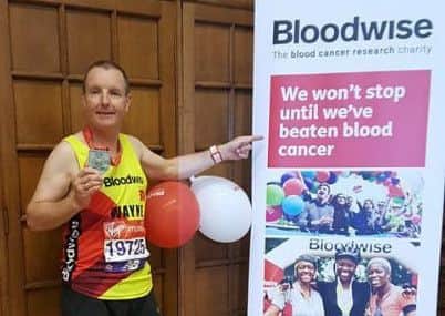 Wayne Kew ran for Bloodwise EMN-180430-105959002