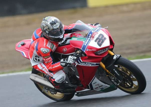 Jason O'Halloran is hoping to repeat his podium place at Oulton Park of 12 months ago EMN-180430-130400002