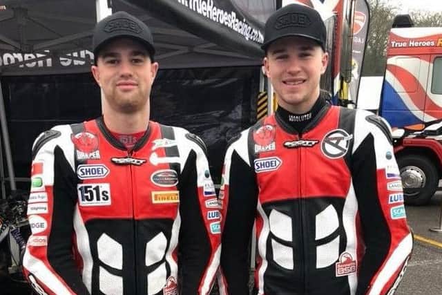 Tommy Philp (left) and Aaron Clarke.