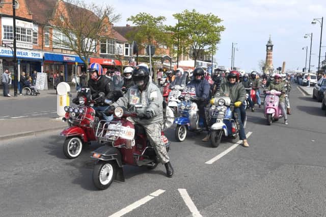 Skegness Scooter Rally is taking place at various locations in the town over the Bank Holiday weekend. ANL-180105-071719001