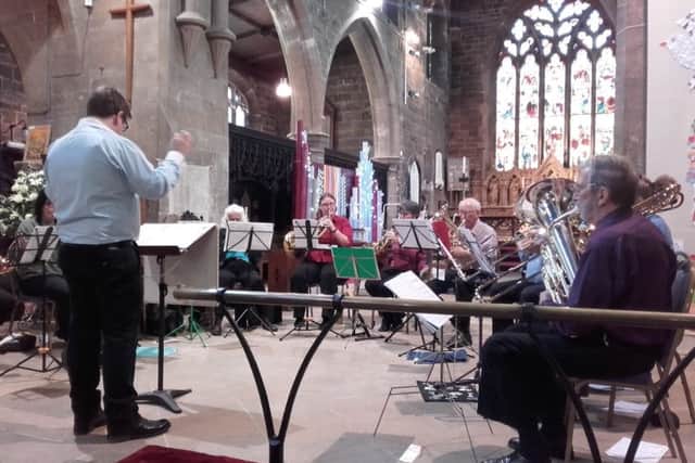 East Lindsey Brass Orchestra gave their debut performance at the festival EMN-180605-180953001