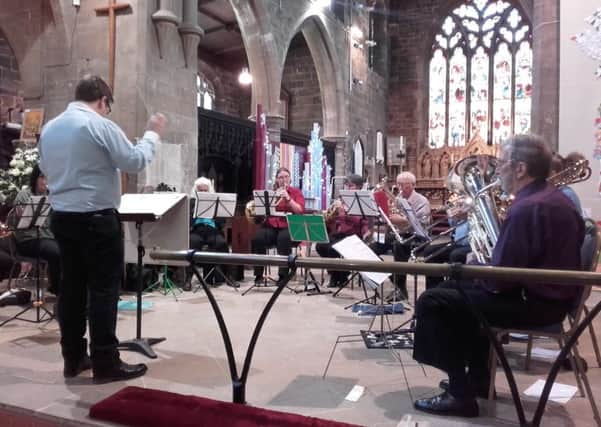 East Lindsey Brass Orchestra gave their debut performance at the festival EMN-180605-180953001