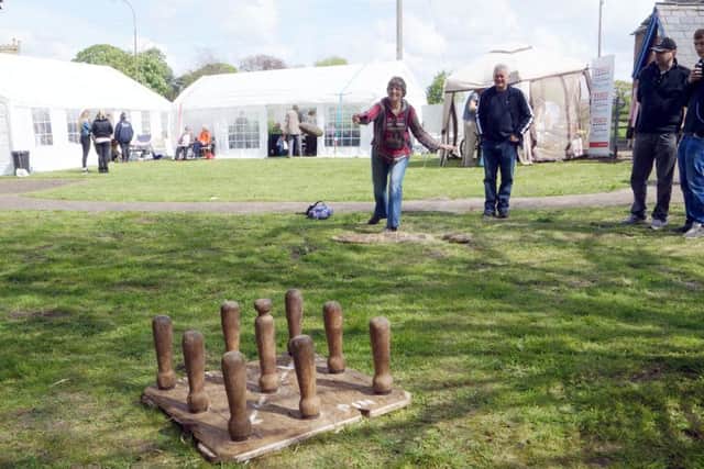 Traditional fun and games at last year's Green Man Day