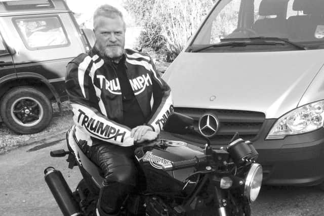 Andy  Kirk is ready to head out on his Icelandic adventure. Photo: supplied