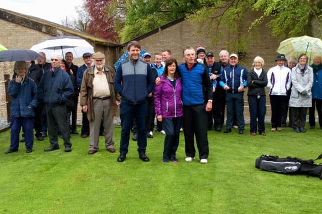 Louth GC members celebrate the official opening of the first tee EMN-180305-114707002