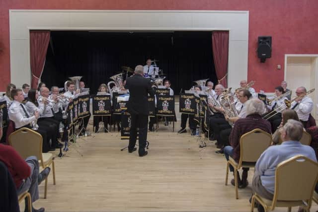 Alford Silver Band's most recent concert was a big success.